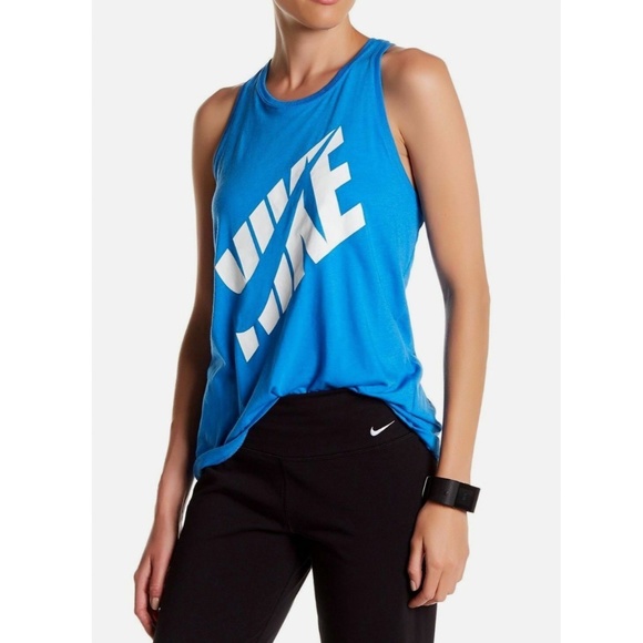 NIKE Racer Back Tank Top - Picture 1 of 4